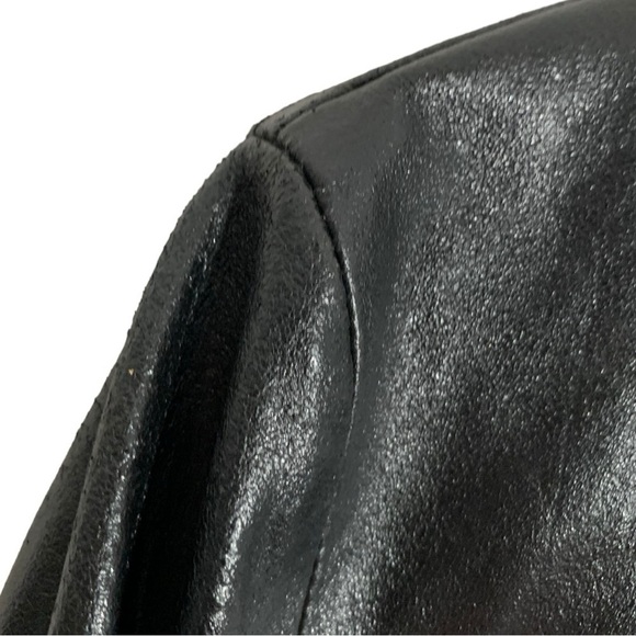 Vintage Pioneer Wear Leather Jacket Black Size Medium - Picture 12 of 14